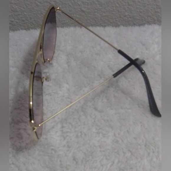 Wild Fable Gold Geometric Aviator Sunglasses - Picture 4 of 6